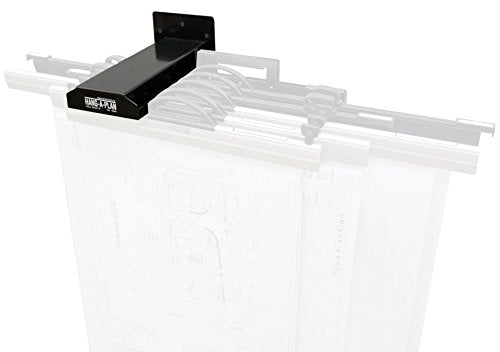 Best Value Arnos Hang-A-Plan Front Load Wall Rack for 10 Binders A0-A2 W140xD300xH100mm Ref 1200