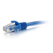 C2G - Patch cable - RJ-45 (M) to RJ-45 (M) - 50 cm - UTP - CAT 5e - booted, snagless - blue