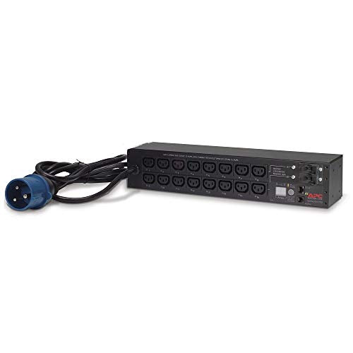 APC Switched Rack PDU AP7922B - Power distribution unit (rack-mountable) - AC 230 V - Ethernet 10/100 - input: IEC 60309 32A - output connectors: 16 (IEC 60320 C13) - 2U - 3.66 m - for P/N: SCL400RMJ1U, SCL500RMI1UC, SCL500RMI1UNC, SMTL1000RMI2UC, SMTL750RMI2UC