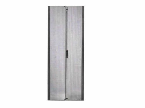 NetShelter SX 42U 600mm Wide Perforated Split Doors Black