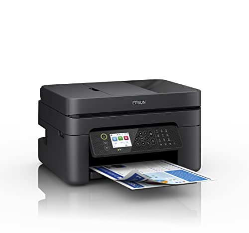 Epson WorkForce WF-2950DWF Print, Scan, Copy, Fax 5,760 x 1,440 DPI, 33 pages/min Monochrome, 18 pages/min Colour, USB 2.0, Wireless LAN IEEE 802.11b/g/n, Windows & Mac OS X