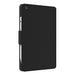 Incipio Sureview - Flip cover for tablet - polyurethane, polycarbonate - jet black - for Apple 10.2-inch iPad