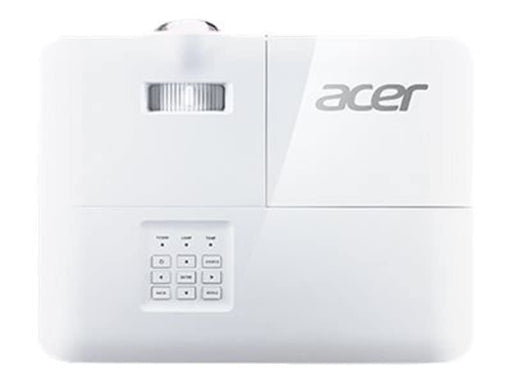 Acer S1286Hn - DLP projector - portable - 3D - 3500 ANSI lumens - XGA (1024 x 768) - 4:3 - short-throw fixed lens - LAN