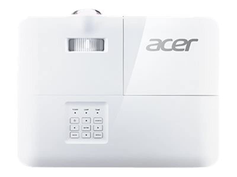 Acer S1286Hn - DLP projector - portable - 3D - 3500 ANSI lumens - XGA (1024 x 768) - 4:3 - short-throw fixed lens - LAN