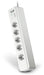 APC SurgeArrest Essential - Surge protector - AC 230 V - 2300 Watt - output connectors: 5 - Germany - white