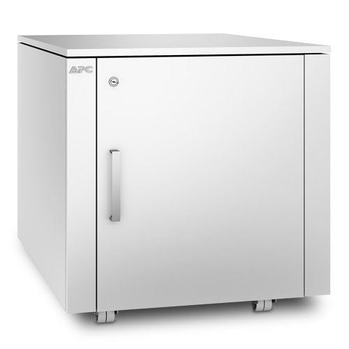 APC NetShelter CX Mini - Rack enclosure cabinet - white - 12U