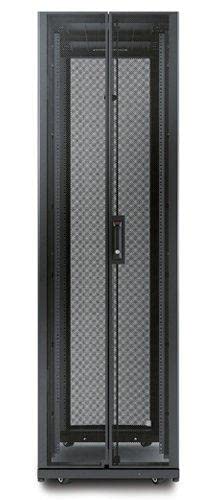 APC NetShelter AV Enclosure with Sides and 10-32 Threaded Rails. Size (WxDxH: 60 cm x 82.5 cm x 199 cm) May require special handling and delivery can take up to 3 days due to the size. Check with sales.