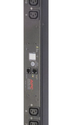 APC Switched Rack PDU Zero U - Power distribution strip (rack-mountable) - AC 200/208/230 V - Ethernet 10/100 - input: IEC 60320 C14 - output connectors: 16 (IEC 60320 C13) - 3.05 m - black - for P/N: SCL400RMJ1U, SCL500RMI1UC, SCL500RMI1UNC, SMTL750RMI2UC, SMX2KR2UNCX145