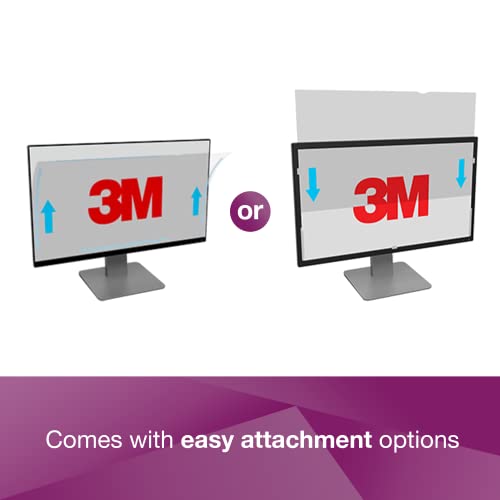 3M High Clarity Privacy Filter for 23" Monitors 16:9 - Display privacy filter - 23" wide - black