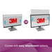 3M High Clarity Privacy Filter for 23" Monitors 16:9 - Display privacy filter - 23" wide - black