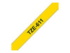 Brother TZe-611 - Black on yellow - Roll (0.6 cm) 1 roll(s) laminated tape - for Brother PT-D210, D600, H110, P-Touch PT-1005, 1880, P-Touch Cube Pro PT-P910