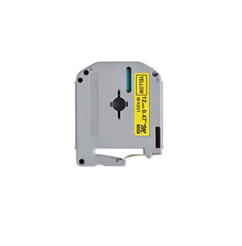 Brother M-K631BZ - Black on yellow - Roll (0.9 cm x 8 m) 1 roll(s) non-laminated tape - for P-Touch PT-55, PT-65, PT-75, PT-85, PT-90, PT-BB4