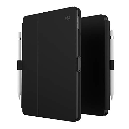Speck Balance Folio iPad 2019 iPad 2020 Black Tablet Case Scratch Resistant Magnetic Closure Flip Case