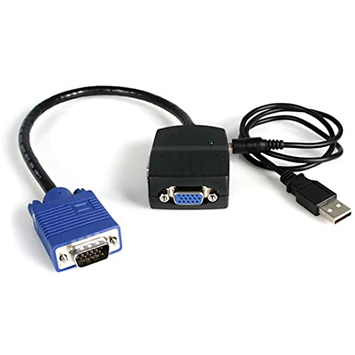 StarTech 2 Port VGA Video Splitter 300 MHz