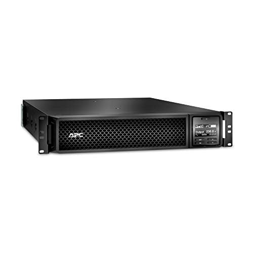 APC Smart-UPS SRT 1500VA RM - UPS (rack-mountable) - AC 230 V - 1500 Watt - 1500 VA - Ethernet 10/100, USB, serial - output connectors: 6 - PFC - 2U - black - with APC UPS Network Management Card AP9631