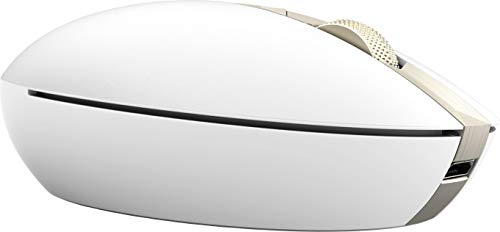 HP Spectre 700 - Mouse - wireless - Bluetooth - ceramic white - for OMEN Obelisk by HP 875, HP 15, 27, ENVY x360, Pavilion Gaming 15, 690, TG01, Spectre x360