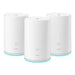 HUAWEI WiFi Q2 Pro (Pack of 3, Hybrid), Whole Home Mesh Wi-Fi System, Gigabit PLC + Wi-Fi Hybrid, Plug and Play, Seamless Roaming, Wi-Fi Everywhere