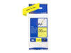 Brother TZe-FX661 - Black on yellow - Roll (3.6 cm x 8 m) 1 roll(s) flexible tape - for P-Touch PT-3600, 530, 550, 9200, 9400, 9500, 9600, 9700, 9800, D800, E800, P900, P950