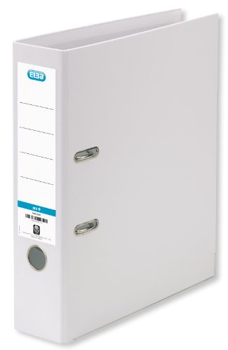 Elba Smart Pro+ Lever Arch File A4 80mm Spine Polypropylene White 100202160