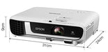 Epson EB-X51 - 3LCD projector - portable - 3800 lumens (white) - 3800 lumens (colour) - XGA (1024 x 768) - 4:3 - white
