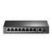 TP-Link TL-SF1009P - Switch - unmanaged - 8 x 10/100 (PoE+) + 1 x 10/100 - desktop - PoE+ (65 W)
