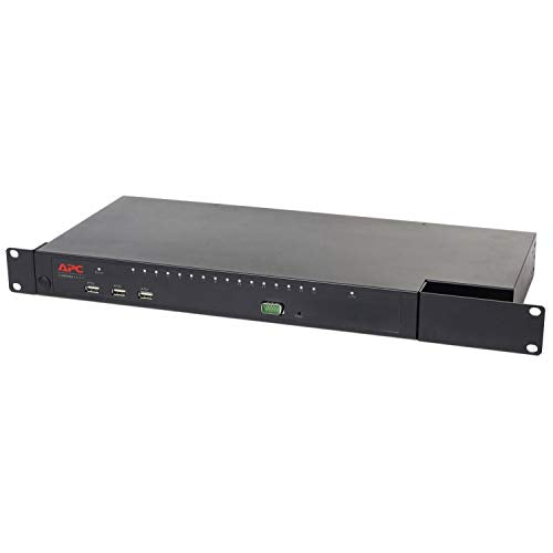APC KVM1116R - KVM switch - 1 local user - 1 IP user - rack-mountable - for P/N: SCL400RMJ1U, SCL500RMI1UC, SCL500RMI1UNC, SMTL1000RMI2UC, SMTL750RMI2UC