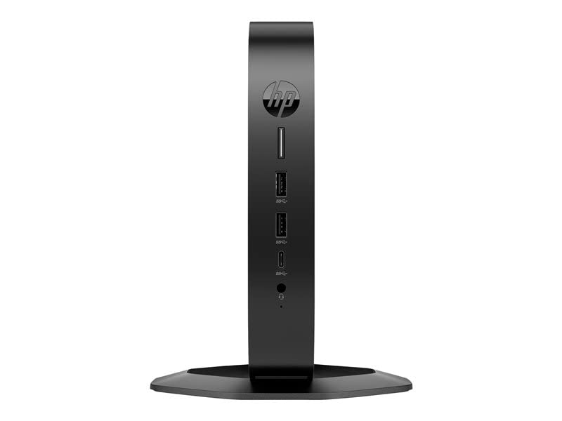 HP Elite t655 - Thin client - SFF - 1 x Ryzen Embedded R2314 / 2.1 GHz - RAM 8 GB - flash 64 GB - eMMC - Radeon Graphics - GigE - Win 10 IoT Enterprise - monitor: none - keyboard: UK
