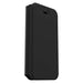 OtterBox Strada Series Via - Flip cover for mobile phone - polyurethane, polycarbonate - black night - for Apple iPhone 12, 12 Pro