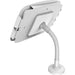 Compulocks Flex Arm VESA Counter Top Kiosk Mount White - Mounting kit (flexible arm) - for tablet - steel - white - wall-mountable