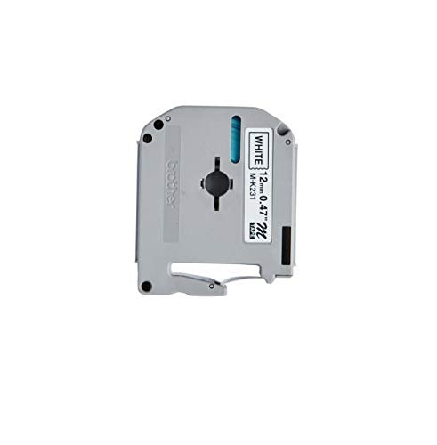Brother M-K231BZ - Black on white - Roll (1.2 cm x 8 m) 1 roll(s) label tape - for P-Touch PT-55, PT-65, PT-75, PT-80, PT-85, PT-90, PT-BB4, PT-M95