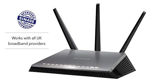 NETGEAR Nighthawk D7000 - Wireless router - DSL modem - 4-port switch - GigE - 802.11a/b/g/n/ac - Dual Band