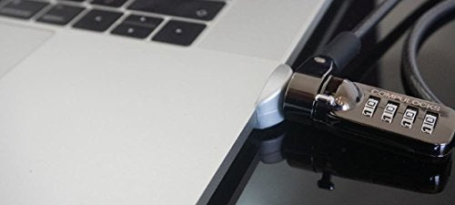 Compulocks MacBook Pro Touch Bar Lock Adapter (Cable Lock Not Included) - Security slot lock adapter - silver - for Apple MacBook Pro with Touch Bar 13.3" 4x Thunderbolt 3 (Late 2016, Mid 2017, Mid 2018, Mid 2019, Early 2020), MacBook Pro with Touch Bar 15.4" (Late 2016, Mid 2017, Mid 2018, Mid 2019)