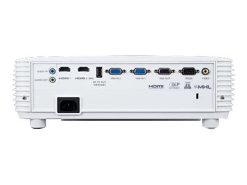 Acer X1526AH - DLP projector - UHP - portable - 4000 lumens - Full HD (1920 x 1080) - 16:9 - 1080p - white