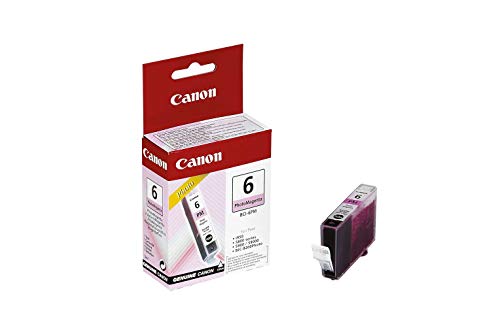 Canon BCI-6P M - 4710A002 - 1 x Photo Magenta - Ink tank - For BJi905,S800,S820,S830,S900, i90X,96X,990,99XX, PIXMA iP6000,iP8500,MP450, S830