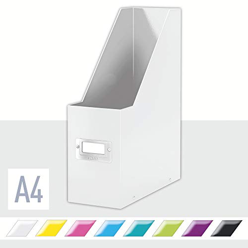 Best Value Leitz Magazine File, A4, Click and Store Range 60470001 - White