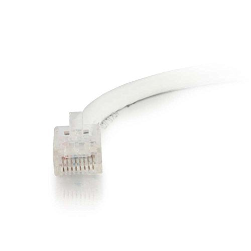 C2G Cat5e Non-Booted Unshielded (UTP) Network Patch Cable - Patch cable - RJ-45 (M) to RJ-45 (M) - 1 m - UTP - CAT 5e - stranded, uniboot - white