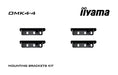 Iiyama OMK4-4 - Mounting component (4 brackets) - for LCD display - screen size: 32" - for ProLite TF3239MSC-B1AG