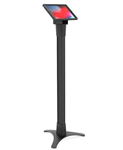 Compulocks Magnetix Secured Magnetic Tablet Floor Stand - Stand - for tablet - lockable - galvanised steel - black - floor-standing