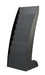 Best Value Fast Paper Literature Display Holder Curved 8x20mm Compartments 5.9Kg W443xD350xH1083mm Black Ref 285.01