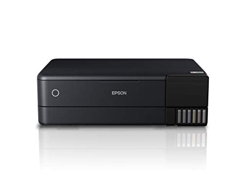 Epson EcoTank ET-8550 - Multifunction printer - colour - ink-jet - refillable - A3 (media) - up to 16 ppm (printing) - USB, LAN, USB host, Wi-Fi(ac) - black
