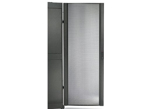 NetShelter SX 48U 600mm Wide Perforated Curved Door Black *** SPECIAL DELIVERY - SHIPS DIRECT FROM VENDOR - INFORMATION REQUIRED - CALL SALES FOR COST**