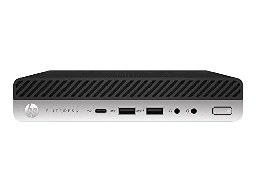 HP EliteDesk 800 G5 - Mini desktop - Core i5 9500 / 3 GHz - vPro - RAM 8 GB - SSD 256 GB - NVMe, TLC - UHD Graphics 630 - GigE - WLAN: Bluetooth 5.0, 802.11a/b/g/n/ac/ax - Win 10 Pro 64-bit - monitor: none - keyboard: UK