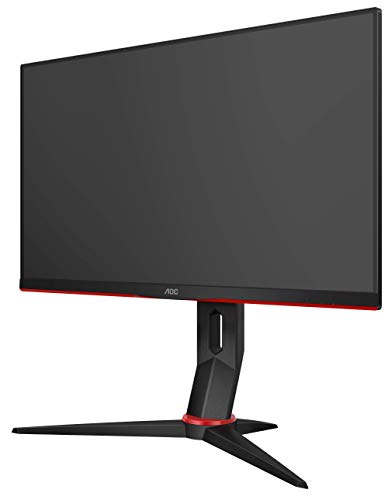 AOC Gaming 24G2U5/BK - LED monitor - 23.8" - 1920 x 1080 Full HD (1080p) @ 75 Hz - IPS - 250 cd/m - 1000:1 - 1 ms - 2xHDMI, VGA, DisplayPort - speakers - black