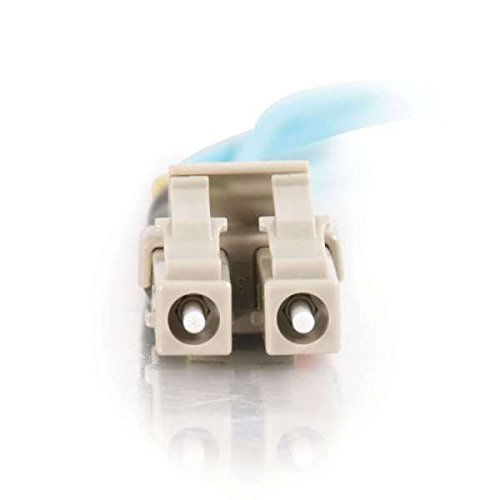 C2G LC-LC 10Gb 50/125 OM3 Duplex Multimode PVC Fiber Optic Cable (LSZH) - Network cable - LC multi-mode (M) to LC multi-mode (M) - 5 m - fibre optic - duplex - 50 / 125 micron - OM3 - halogen-free - aqua