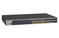 NETGEAR Pro GS728TPPv2 - V2 - switch - L3 - smart - 24 x 10/100/1000 (PoE+) + 4 x Gigabit SFP - rack-mountable - PoE+ (380 W)