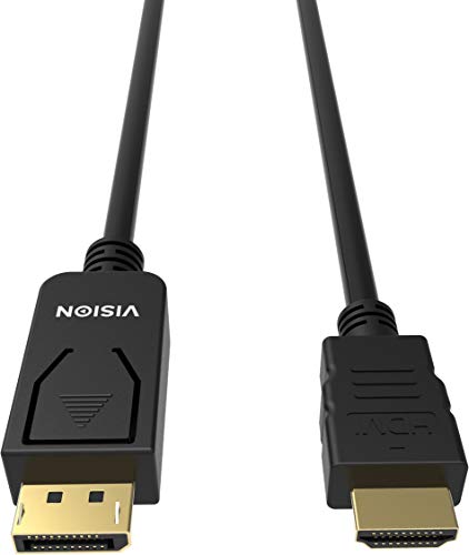 Vision Professional - Video Cable - DisplayPort HDMI - m bis - 1 m - Cable - Digital/Display/Video, Black