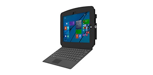 Compulocks Space Surface Pro 3/4/5/6/7 Enclosure Wall Mount Tablet Frame - Mounting kit (enclosure) - for tablet - aluminium - black - screen size: 12" - wall-mountable - for Microsoft Surface Pro (Mid 2017), Pro 3, Pro 4, Pro 6, Pro 7, Samsung Galaxy TabPro S