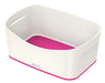 Leitz Mybox Storage Tray Wow White Pink Dd