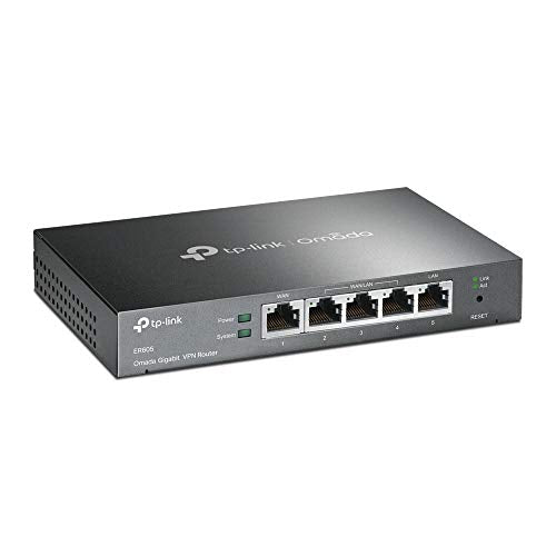 TP-Link SafeStream TL-R605 - Router - 4-port switch - GigE