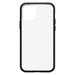 OtterBox React Series - Back cover for mobile phone - black crystal - for Apple iPhone 12, 12 Pro
